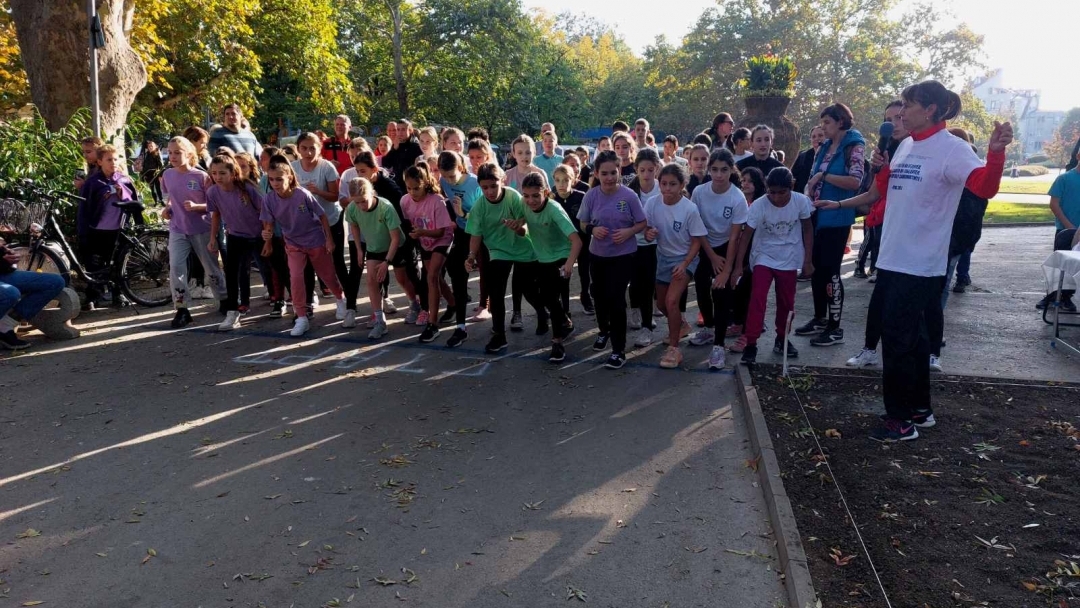 Over 170 students from Ruse participated in a cross and relay race dedicated to the fight against addictions