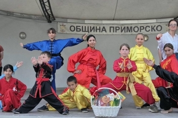 Младите таланти от „Калагия“ представиха достойно Русе на Летните културни празници в Приморско