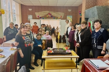 Пенсионерски клуб „Росна китка“ от Червена вода отбеляза 40 години от създаването си