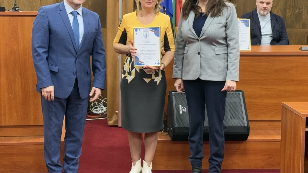 Първенци в Ученическите игри бяха наградени от кмета Пенчо Милков