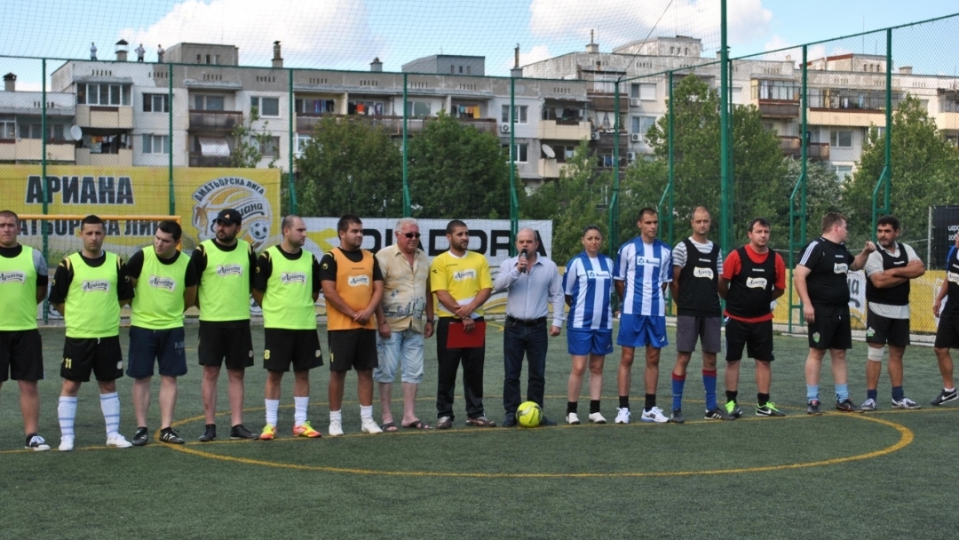 Кметът Пламен Стоилов откри турнира Ариана Аматьорска Лига в Русе