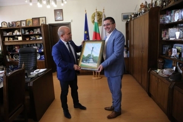 Кметът Пламен Стоилов показа на министър Николай Нанков ключови инфраструктурни обекти