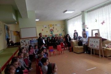 Противопожарно учение в русенска детска градина