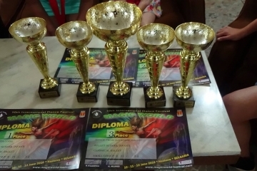 Балетна школа ''Инфанти'' при Народно читалище ''Захари Стоянов – 1937'' с куп награди