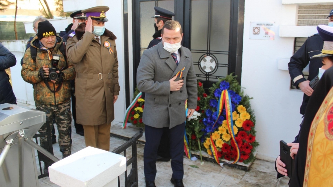 Кметът Пенчо Милков почете в Гюргево националния празник на Румъния