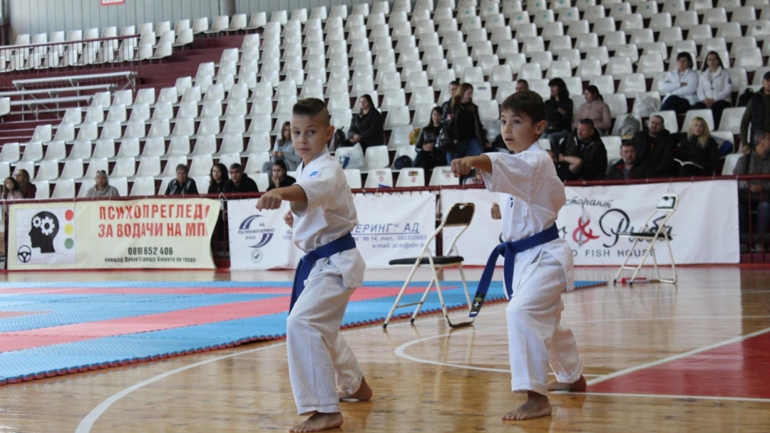 In Ruse was held the National Cup "Pristis" for all age groups in karate kyokushin - kan.