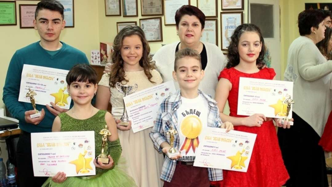 Солистите от ДВГ „Слънце“ с награди от Международния фестивал "Gala Star Melody"  