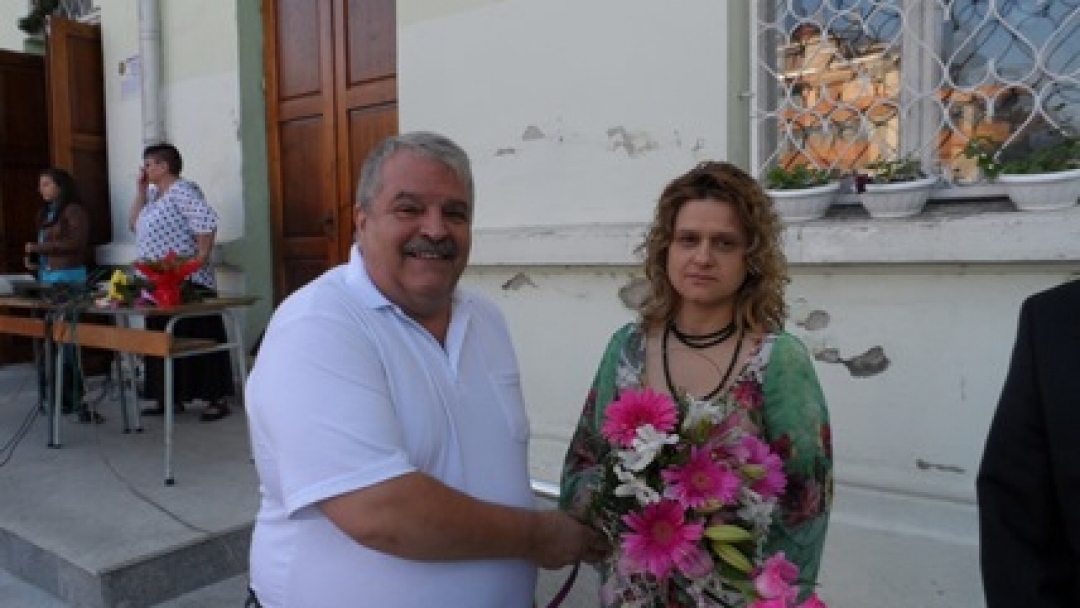 Пламен Стоилов присъства на откриването на учебната година в СОУ за европейски езици