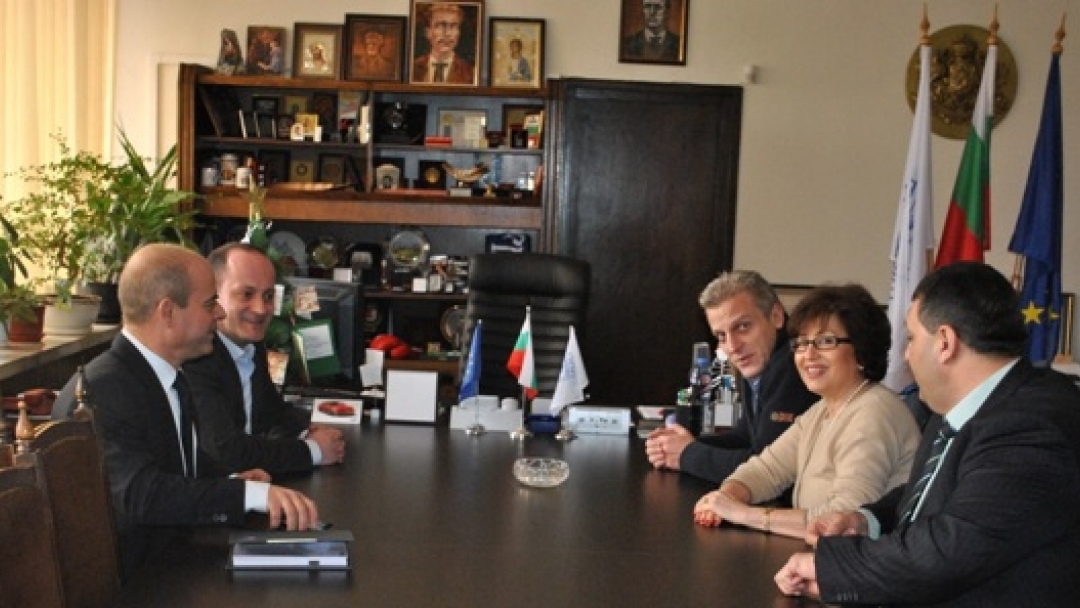 Кметът Пламен Стоилов се срещна с Радан Кънев и д-р Петър Москов