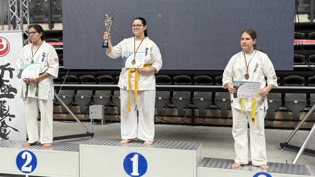 Triumph of Ruse residents with 4 titles and 11 medals at the Balkan Shinkyokushin Karate Championships