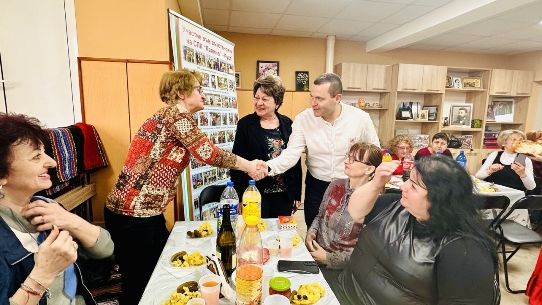 Пенсионерски клуб „Калина“ отбеляза 19 години с тържество и посрещане на Първа пролет