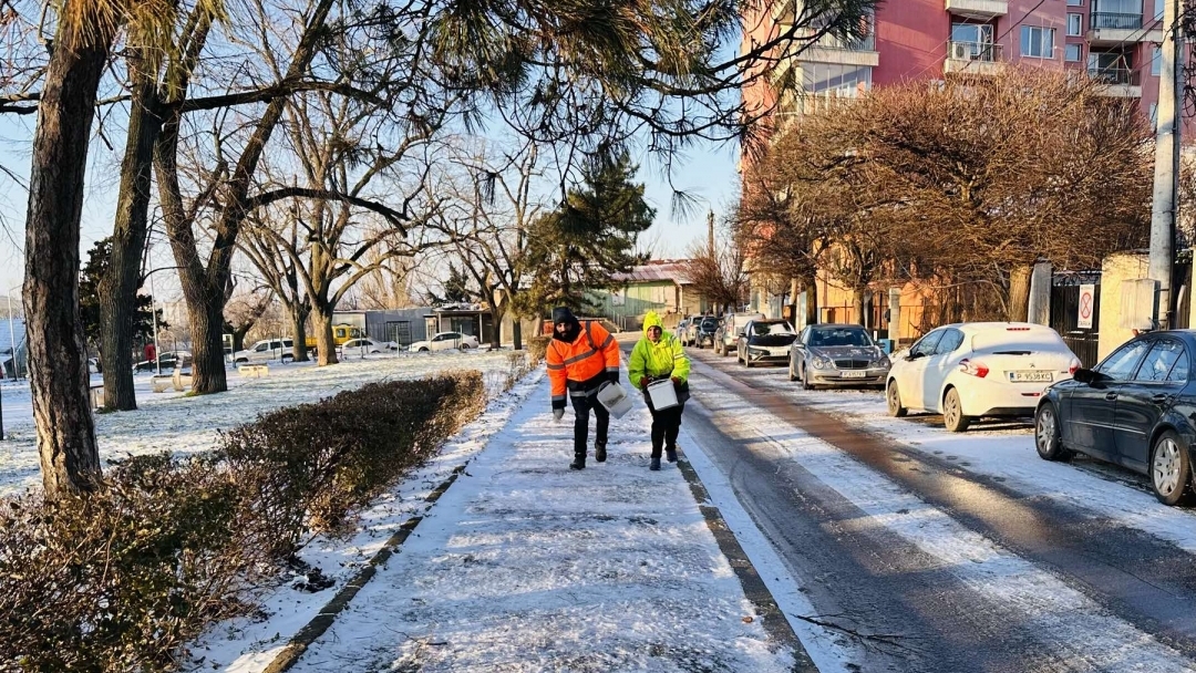 Пътната обстановка в Русе е спокойна, движението се осъществява без затруднения