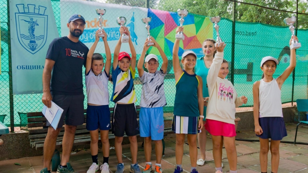A young girl from Ruse won a tournament from the Kinder+ series for children up to 10 years old