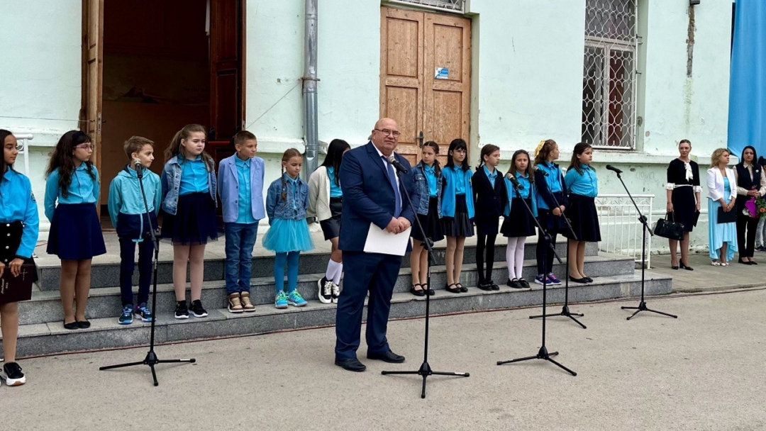 1126 first-graders stepped on the threshold of classrooms in the municipality of Ruse