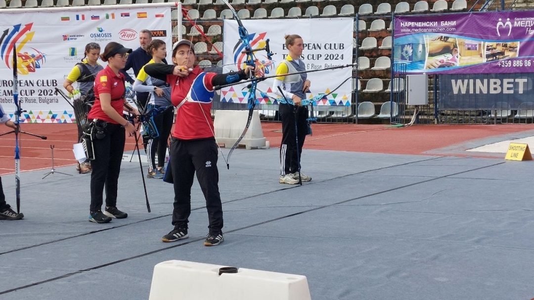 French teams dominated the European Club Archery Cup in Ruse