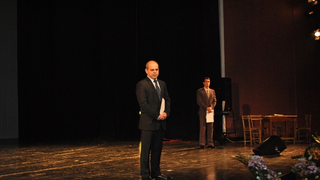 Кметът Пламен Стоилов поздрави преподавателите и възпитаниците на Математическата гимназия по случаи 150-годишният им юбилей