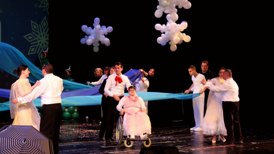 A magical fairyland of dance and music captivated the audience at the performance "With Christmas in the Heart"