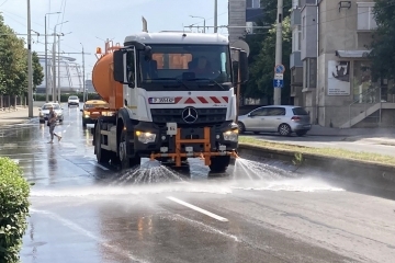 Седмичен график за миене на улици и булеварди в Русе