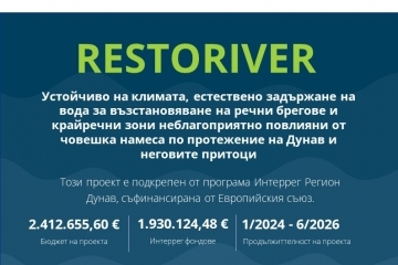 Русе е домакин на финала на международен проект за защита на речните бреговe