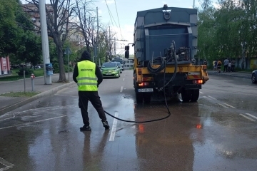 Седмичен график за миене на улици и булеварди в Русе