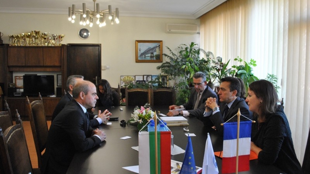 Френският посланик проучва възможностите за инвестиции в Русе