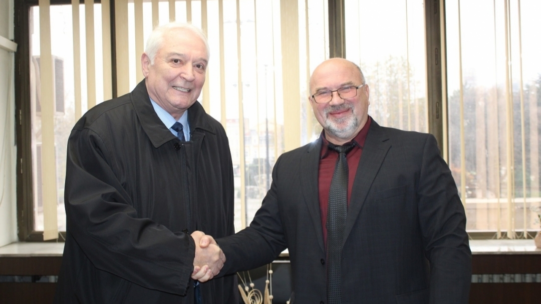 Кметът Пенчо Милков се срещна със заместник-министъра на културата Румен Димитров
