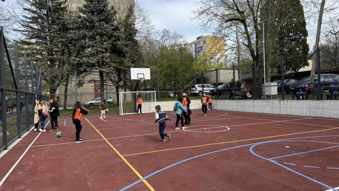 „Здравец Изток" с нова мултифункционална спортна площадка, фитнес зона и трибуна за  зрители