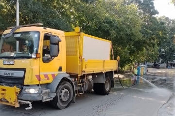Седмичен график за миене на улици и булеварди в Русе