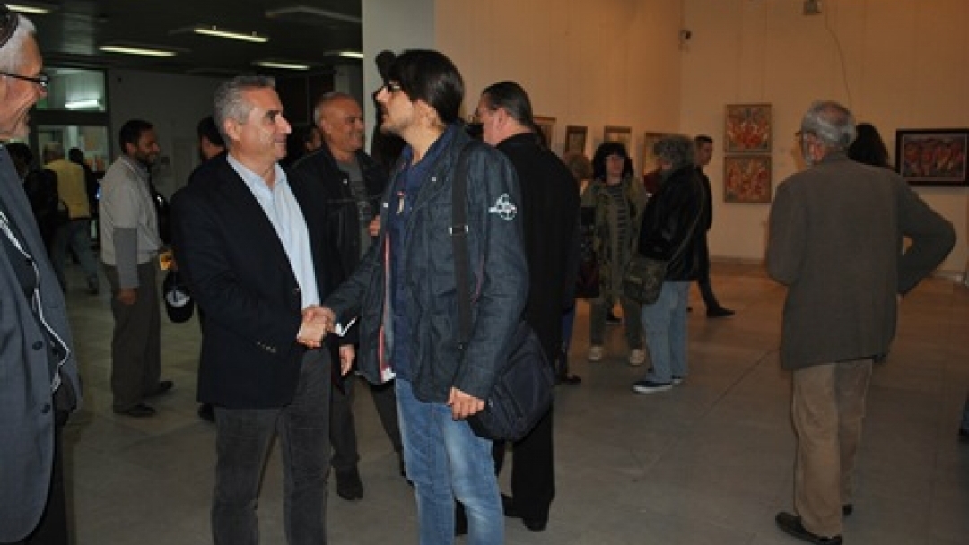 Инж. Димитър Наков поздрави дружеството на художниците за 70-годишнината им