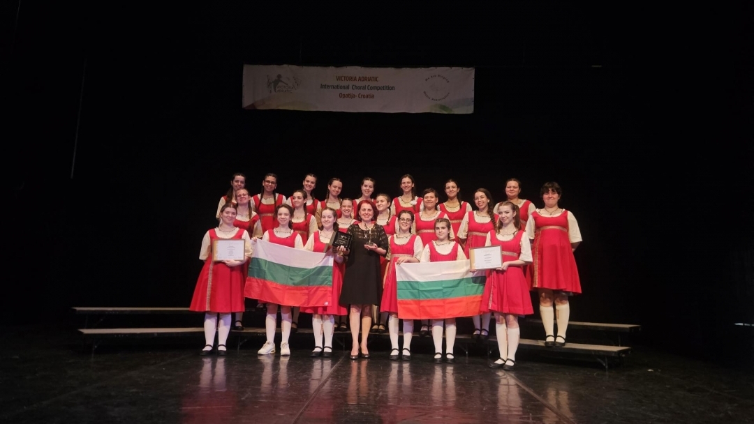 Детски хор „Дунавски вълни“ с достойно представяне на престижен конкурс в Хърватия