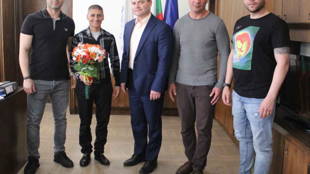 Mayor Pencho Milkov awarded Ruse boxers for their success in the ring