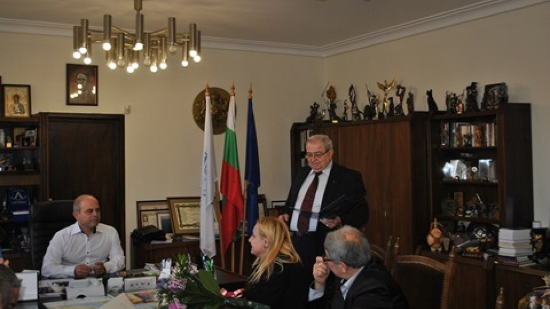 Кметът се среща с Тони Димитрова и журито на конкурса „Северно Сияние“