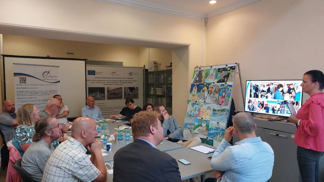 The District Information Point in Ruse presented its activities to European journalists