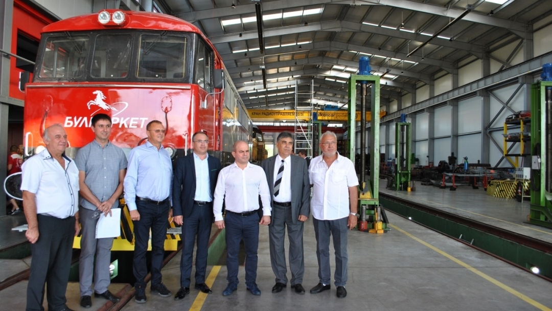 Кметът Пламен Стоилов откри разширението на локомотивен завод в Русе