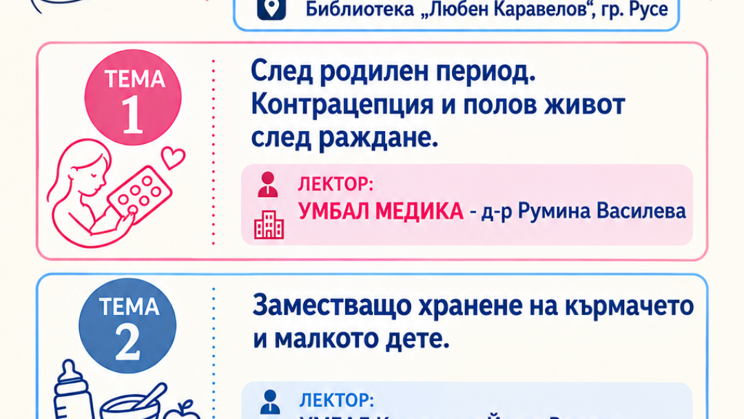 Бъдещи и настоящи родители се срещат с водещи специалисти по детско здраве