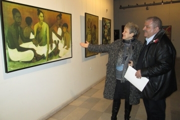 Майстори на индийската фигуративна живопис откриха изложба в Русе