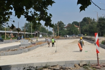 Кметът Пламен Стоилов и зам.-кметът Димитър Наков инспектираха ремонта на бул. „Тутракан“