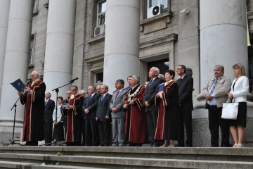 И Русенският университет даде днес старт на новата академична година