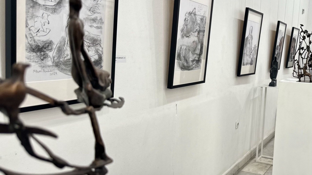 The art of the internationally recognized sculptor Nedzhmi Murat came to life in Ruse in a unique exhibition