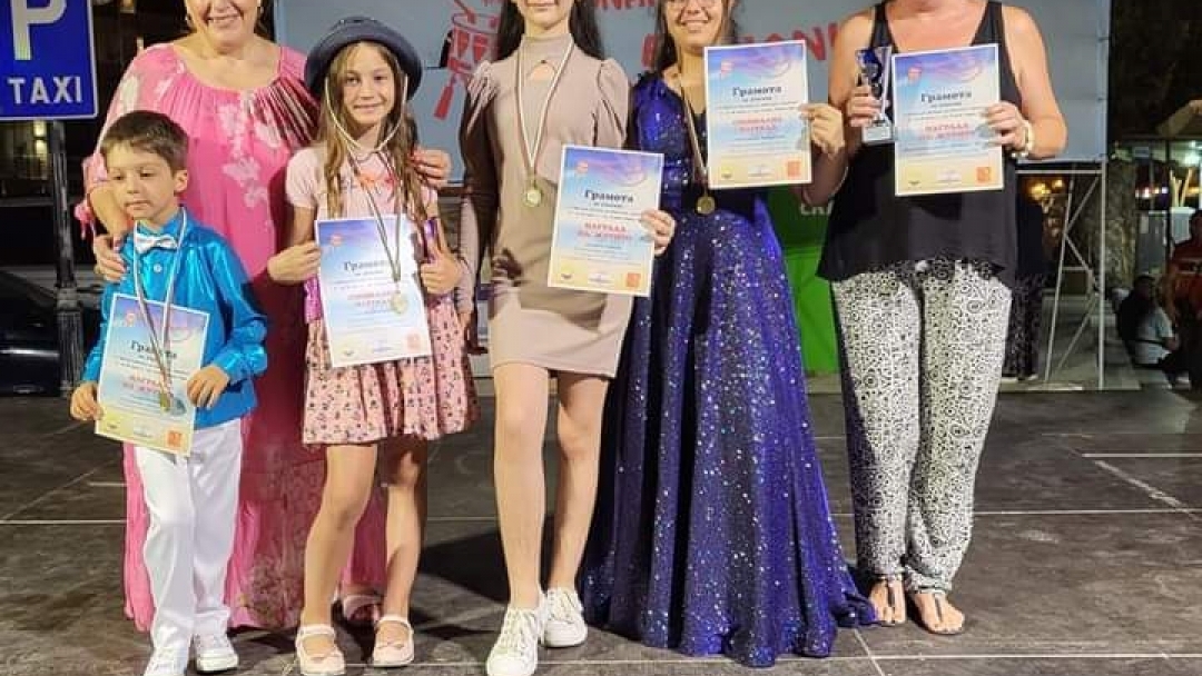 Children's music school "Melanie - Costa" won medals in Montenegro