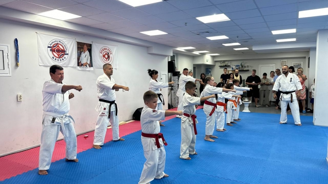 A new Kyokushin Karate sports club opened its doors in Ruse