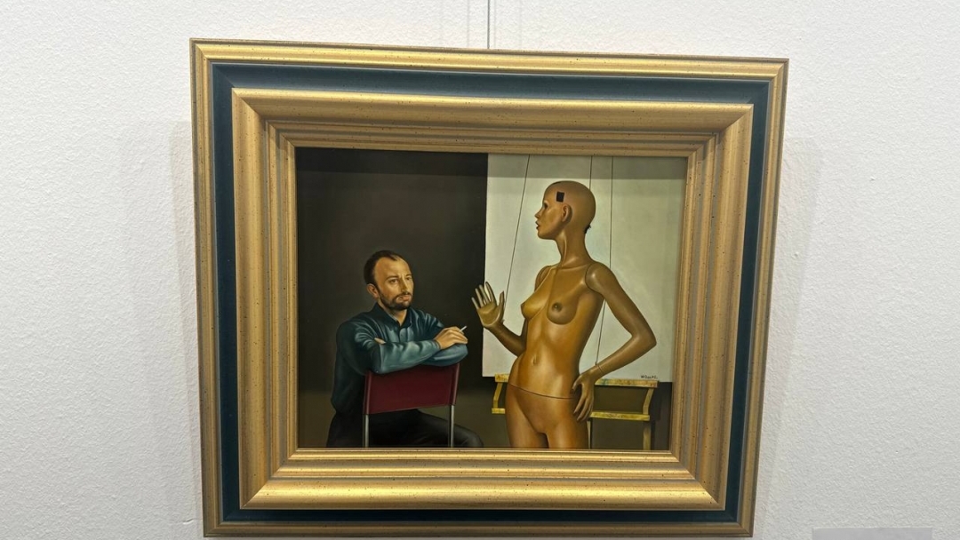 С изложбата "Завръщане" Веселин Господинов представи своята хиперреалистична представа за света и Русе