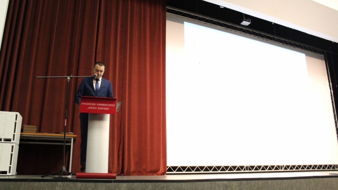 Зам.-кметът д-р Страхил Карапчански присъства на тържеството по случай Деня на Русенския университет
