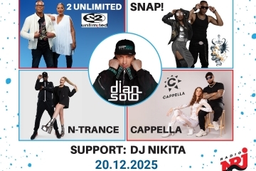 Най-голямото коледно парти в страната събира международни и български музикални звезди в зала „Арена Русе“