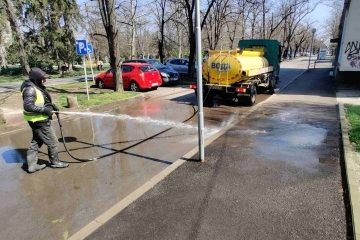 Седмичен график за миене на улици и булеварди в Русе