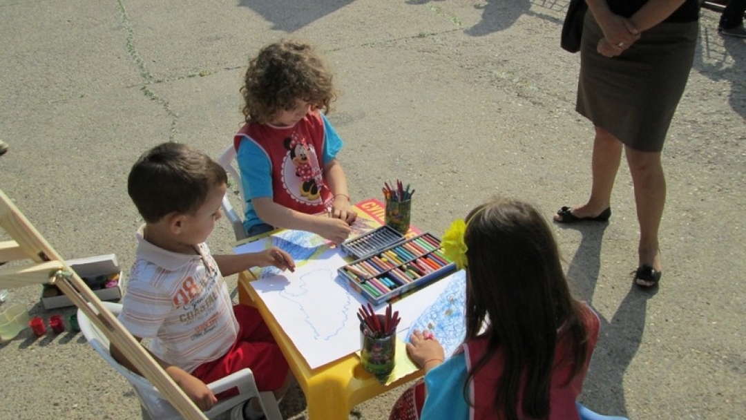 Деца рисуваха река Дунав