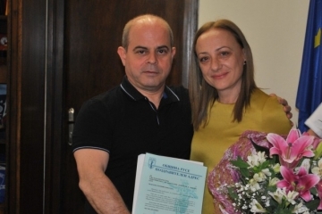 Заместник-кметът Наталия Кръстева отпразнува рожден ден