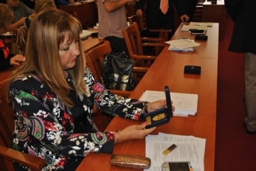 Поименни плакети по повод приключването на мандата получиха общинските съветници