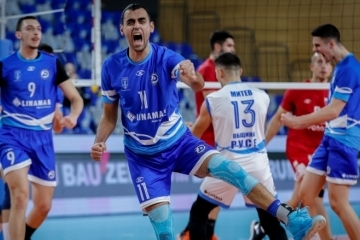 Volleyball players of Dunav (Ruse) triumphed with the Cup of the Bulgarian Premier League