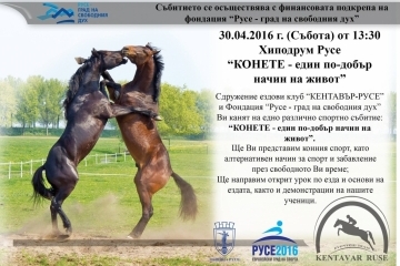 „Кентавър – Русе“ ни кани да опознаем света на конете